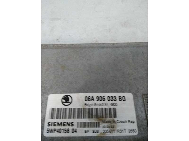 Recambio de centralita motor uce para skoda octavia berlina (1u2) 1.6 referencia OEM IAM 5WP4015604 06A906033BG 33A4600