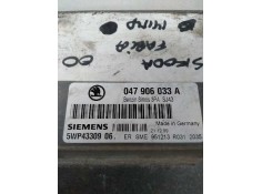 Recambio de centralita motor uce para skoda fabia (6y2/6y3) referencia OEM IAM 5WP4330906 047906033A 3PASJ43 2