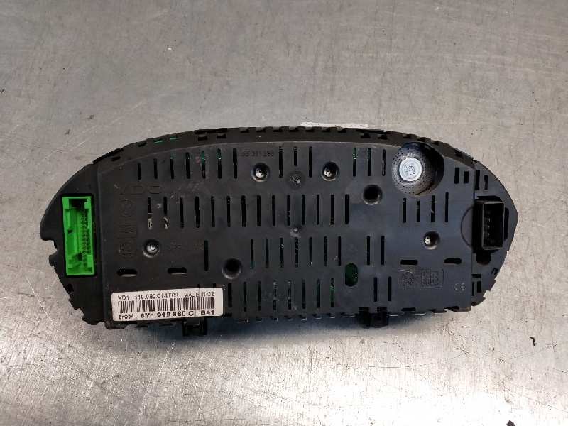 Recambio de cuadro instrumentos para skoda fabia (6y2/6y3) 1.4 referencia OEM IAM 110080014003 6Y1919860C 