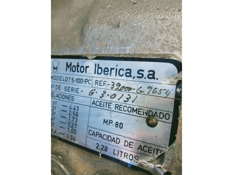 Recambio de caja cambios para nissan patrol (k/w260) 2.8 d referencia OEM IAM 32000G9654 G30131 T5100PC