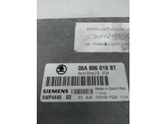 Recambio de centralita motor uce para skoda octavia berlina (1u2) 1.6 referencia OEM IAM 06A906019BT 5WP444503 21B3124 2