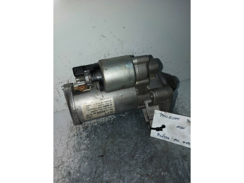 Recambio de motor arranque para peugeot 3008 allure referencia OEM IAM 9675660680 001174601  Recambio de motor arranque para peugeot 3008 allure referencia OEM IAM 9675660680 001174601