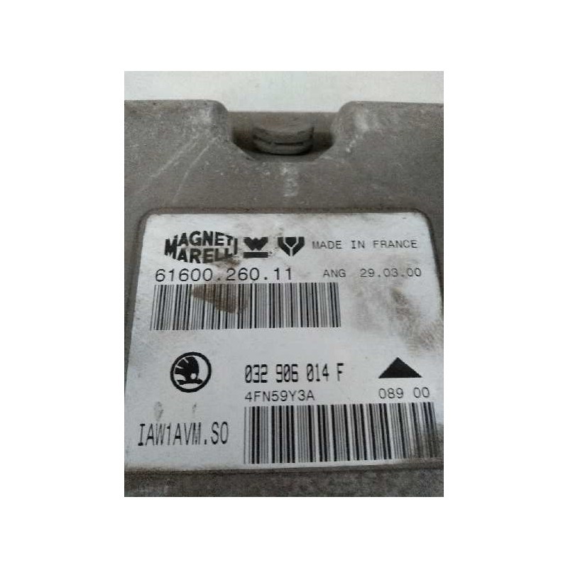 Recambio de centralita motor uce para skoda octavia berlina (1u2) 1.6 cat referencia OEM IAM IAW1AVMS0 6160026011 032906014F