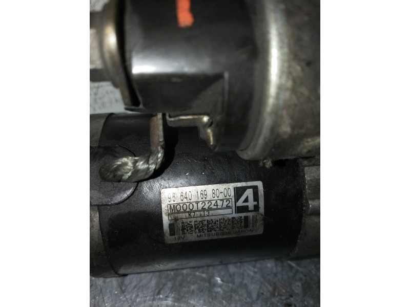 Recambio de motor arranque para peugeot 308 confort referencia OEM IAM M000T22472 MITSUBISHI 
