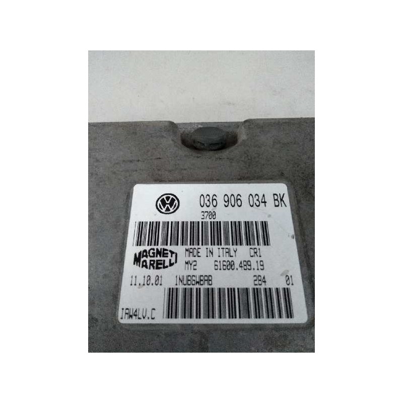 Recambio de centralita motor uce para skoda fabia (6y2/6y3) 1.4 16v referencia OEM IAM IAW4LVC 6160048919 036906034BK