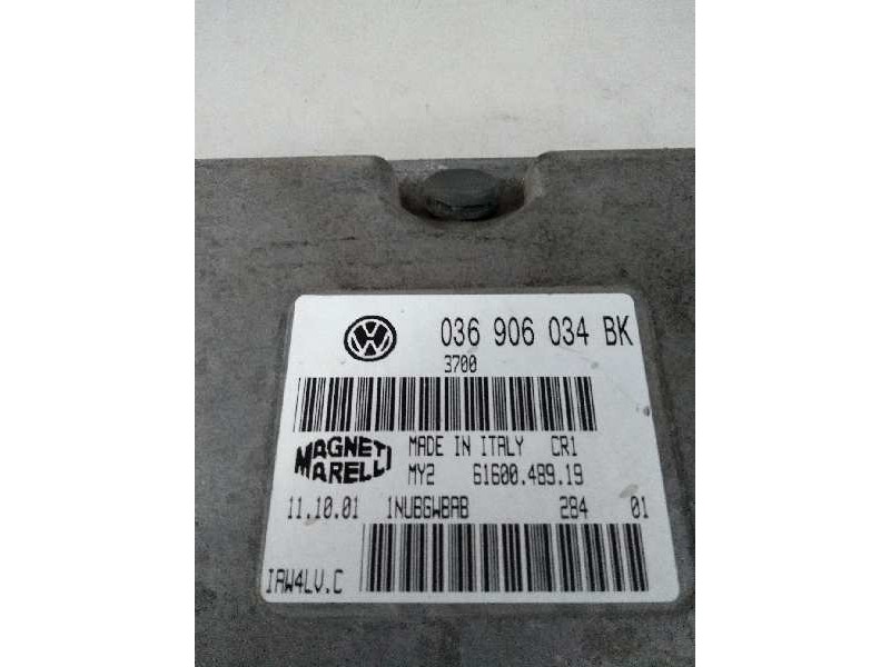 Recambio de centralita motor uce para skoda fabia (6y2/6y3) 1.4 16v referencia OEM IAM IAW4LVC 6160048919 036906034BK