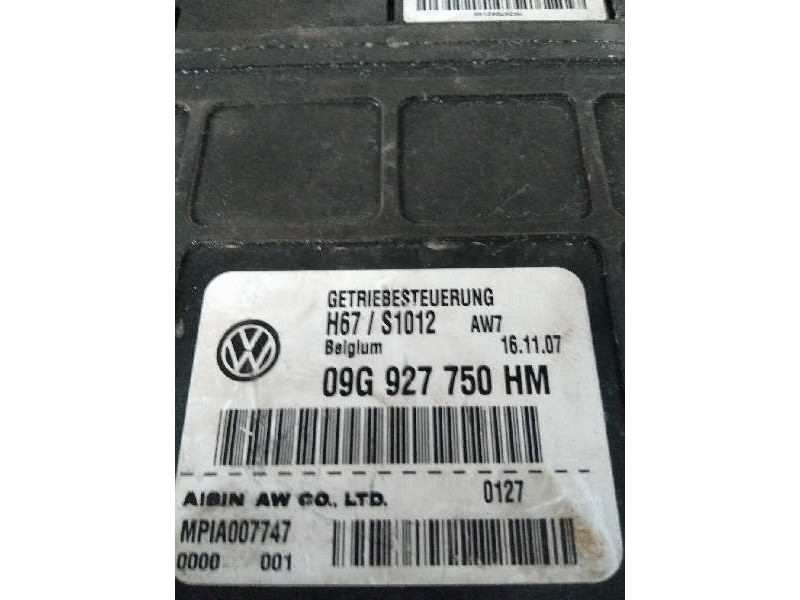 Recambio de centralita cambio automatico para skoda fabia (5j2 ) 1.6 16v referencia OEM IAM 09G927750HM H67S1012 MPIA007747
