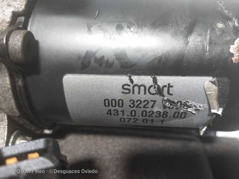 Recambio de caja cambios para smart coupe pure referencia OEM IAM 0003202V016 02030216456 