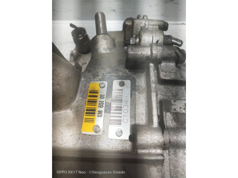 Recambio de caja cambios para saab 9000 cd 2.3 cat referencia OEM IAM GM65101 C103492 