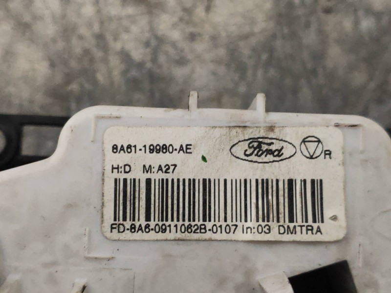 Recambio de mando calefaccion / aire acondicionado para ford fiesta (cb1) ambiente referencia OEM IAM 8A6119980AE 8A60911062B 