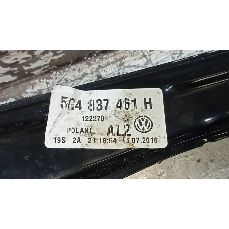 Recambio de elevalunas delantero izquierdo para volkswagen golf vii lim. (bq1) sport referencia OEM IAM 5G4837461H 0130822717 5P