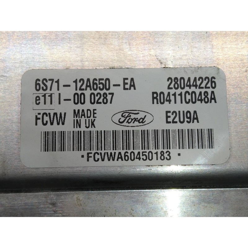 Recambio de centralita motor uce para ford mondeo berlina (ge) futura (d) referencia OEM IAM R0411C048A 6S7112A650EA 28044226 E2
