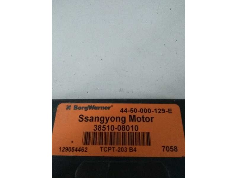 Recambio de centralita cambio automatico para ssangyong actyon 2.0 td cat referencia OEM IAM 3851008010 4450000129E TCPT203B4