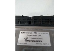 Recambio de centralita motor uce para ssangyong rexton referencia OEM IAM 2880005040 D29STMT  2