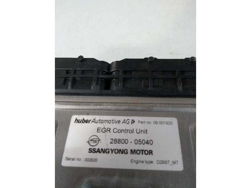 Recambio de centralita motor uce para ssangyong rexton referencia OEM IAM 2880005040 D29STMT  Recambio de centralita motor uce para ssangyong rexton referencia OEM IAM 2880005040 D29STMT
