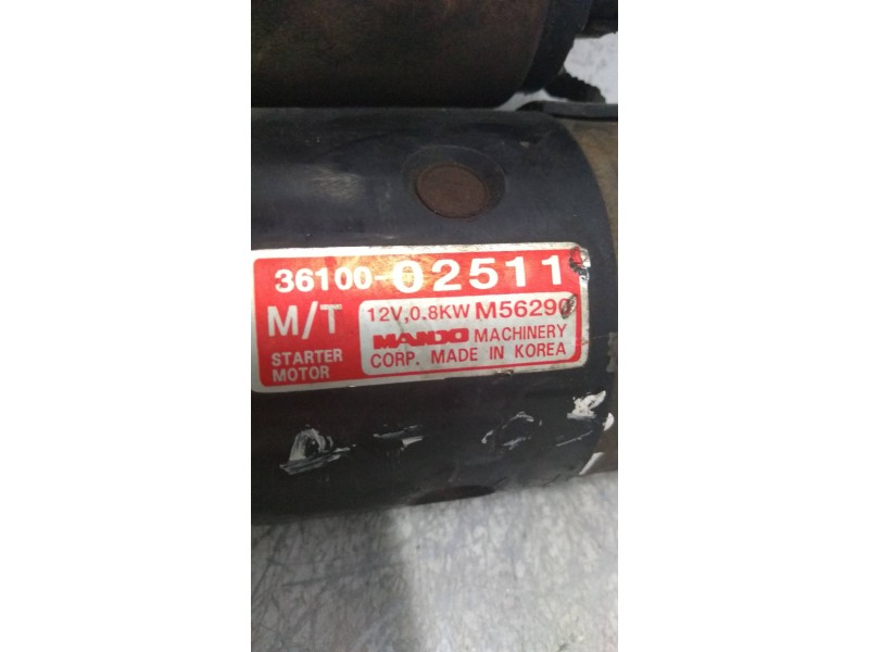 Recambio de motor arranque para hyundai atos (mx) gl referencia OEM IAM 3610002511 M56290 