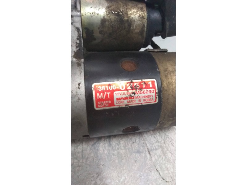 Recambio de motor arranque para hyundai atos (mx) gls referencia OEM IAM 3610002511 M56290 