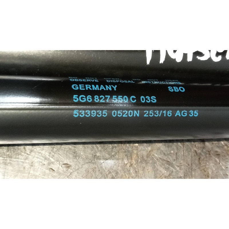 Recambio de amortiguadores maletero / porton para volkswagen golf vii lim. (bq1) sport referencia OEM IAM 5G6827550C  