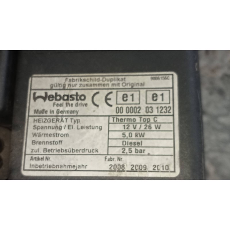 Recambio de calefaccion entera normal para mazda 6 kombi (gh) 2.0 crtd 140cv active sw referencia OEM IAM 9006156C 000002031232 