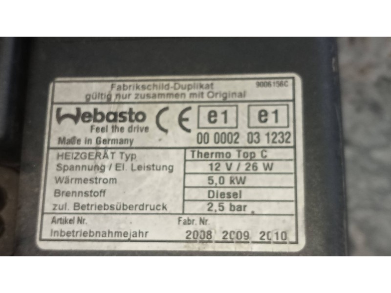 Recambio de calefaccion entera normal para mazda 6 kombi (gh) 2.0 crtd 140cv active sw referencia OEM IAM 9006156C 000002031232 