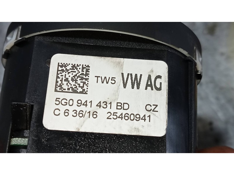 Recambio de mando luces para volkswagen golf vii lim. (bq1) sport referencia OEM IAM 5G0941431BD  