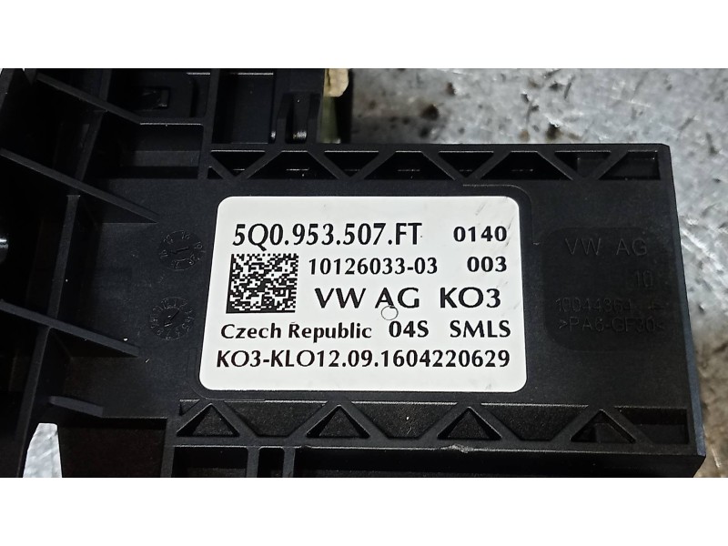 Recambio de mando luces para volkswagen golf vii lim. (bq1) sport referencia OEM IAM 5Q0953507FT 5Q0953513P 