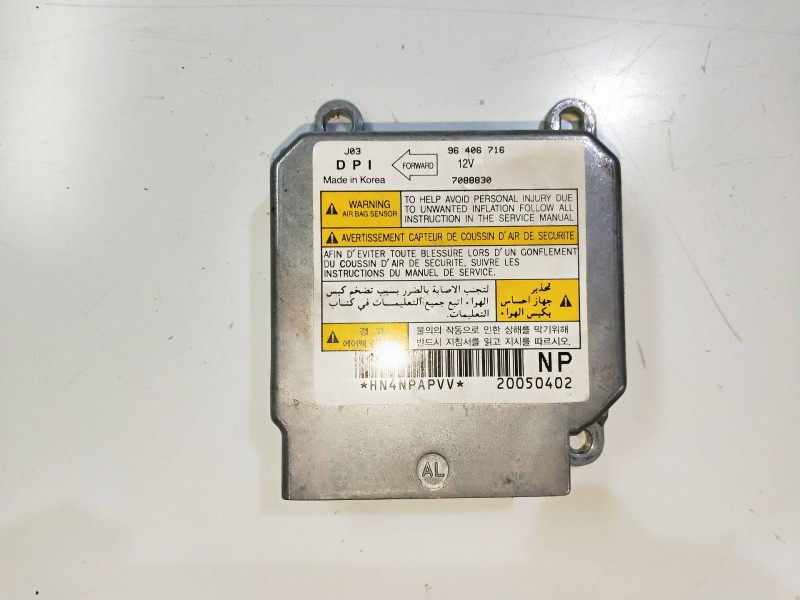 Recambio de kit airbag para daewoo lacetti 1.6 cat referencia OEM IAM   