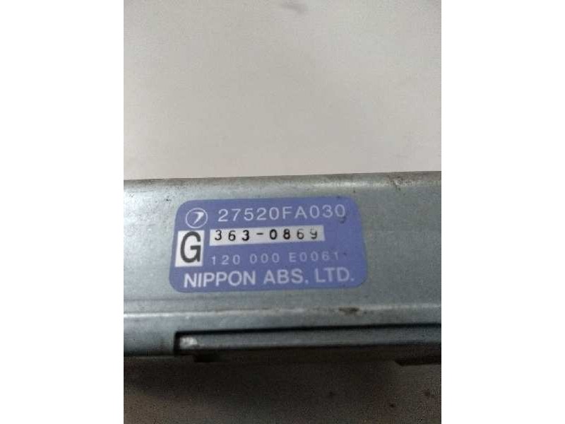 Recambio de centralita abs para subaru impreza g10 (gfc) 1.8 cat referencia OEM IAM 27520FA030 120000E0061 3630869