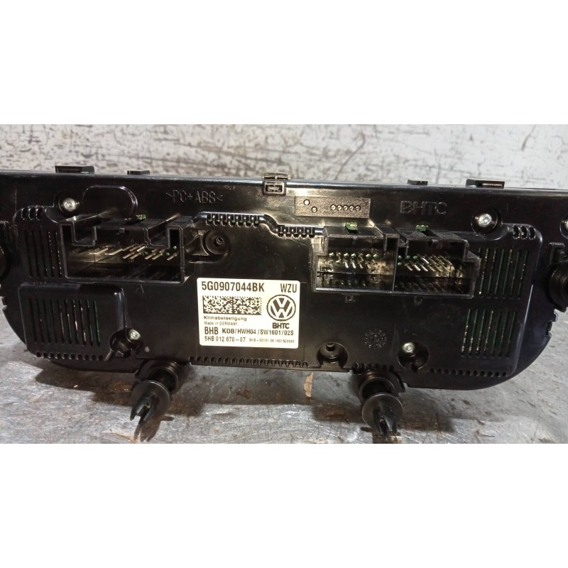 Recambio de mando calefaccion / aire acondicionado para volkswagen golf vii lim. (bq1) sport referencia OEM IAM 5G0907044BK 5HB0
