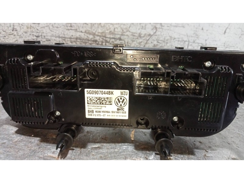Recambio de mando calefaccion / aire acondicionado para volkswagen golf vii lim. (bq1) sport referencia OEM IAM 5G0907044BK 5HB0