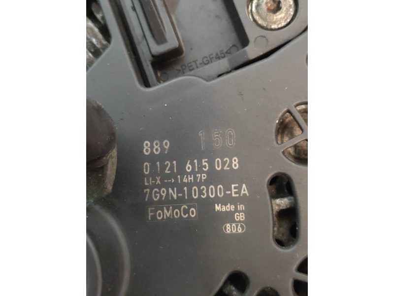 Recambio de alternador para ford mondeo ber. (ca2) titanium referencia OEM IAM 0121615028 7G9N10300EA 