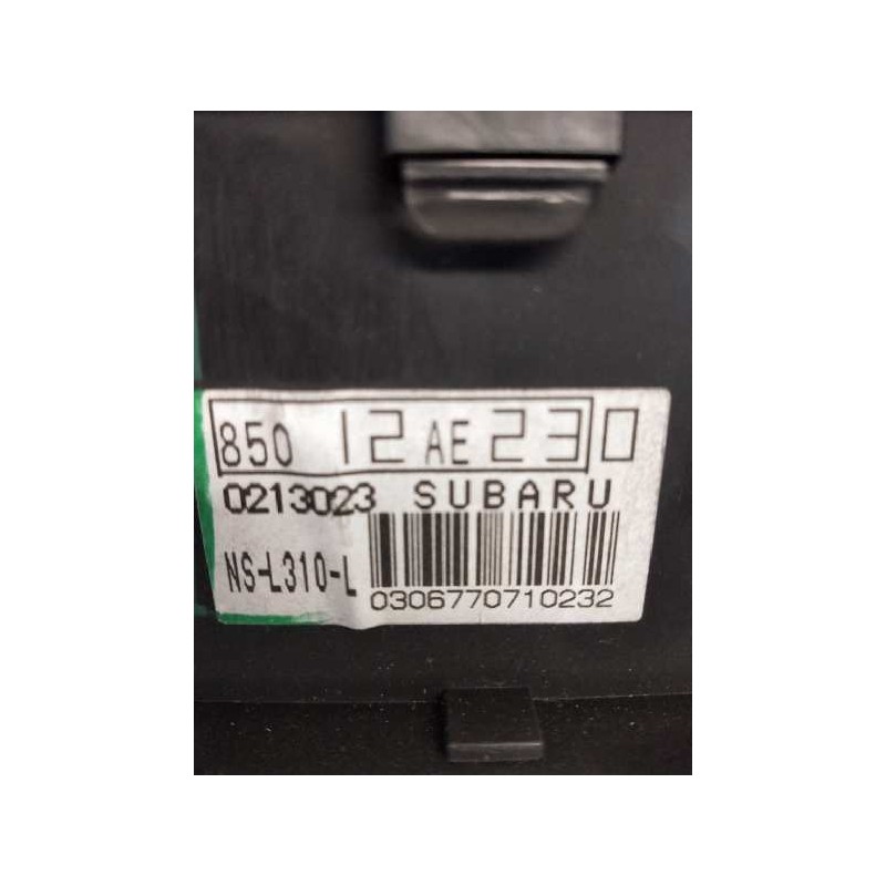 Recambio de cuadro instrumentos para subaru legacy berl./familiar b12 (be/bh) 2.5 16v cat referencia OEM IAM 85012AE230 02113023