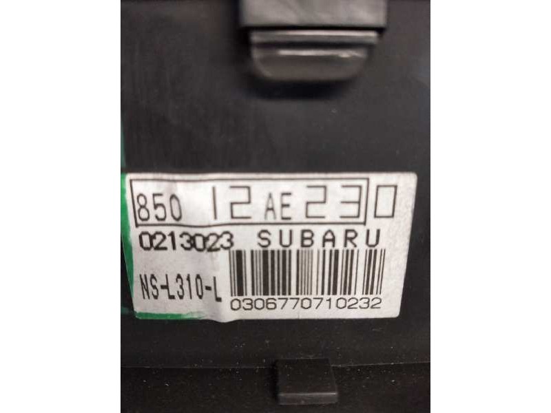 Recambio de cuadro instrumentos para subaru legacy berl./familiar b12 (be/bh) 2.5 16v cat referencia OEM IAM 85012AE230 02113023