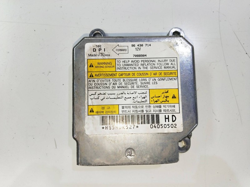 Recambio de kit airbag para chevrolet kalos 1.2 cat referencia OEM IAM   