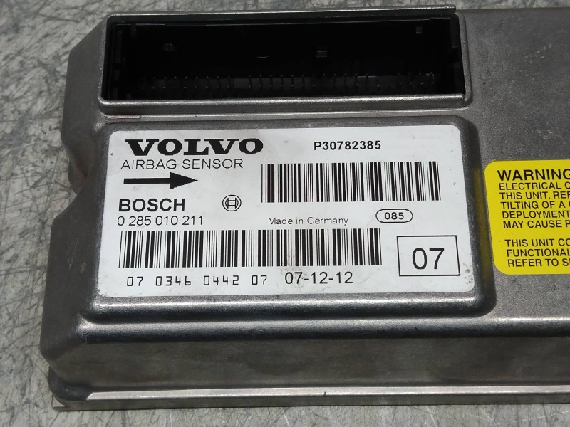 Recambio de kit airbag para volvo s60 berlina 2.4 cat referencia OEM IAM 0285010211 P30782385 07