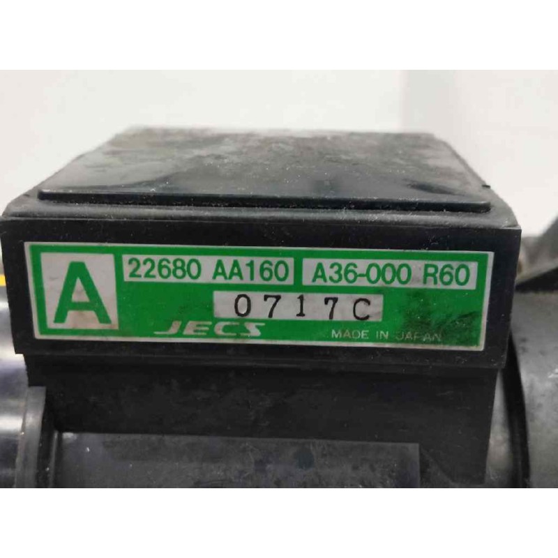 Recambio de caudalimetro para subaru legacy berl./familiar b10 (bc/bjf) 2.2 cat referencia OEM IAM 22680AA160 A36000R60 