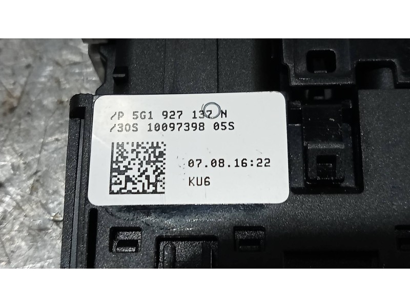 Recambio de mando multifuncion para volkswagen golf vii lim. (bq1) sport referencia OEM IAM 5G1927137N  