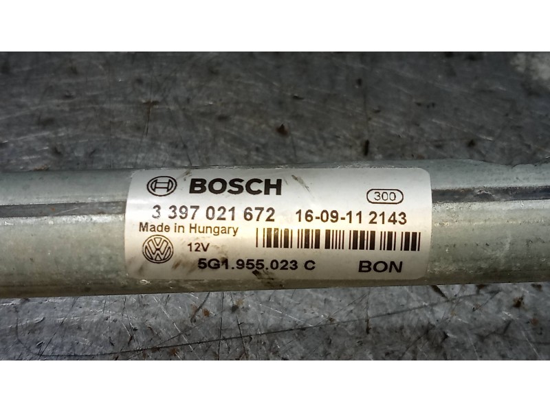 Recambio de motor limpia delantero para volkswagen golf vii lim. (bq1) sport referencia OEM IAM 5G1955119A 5G1955023C 3397021672