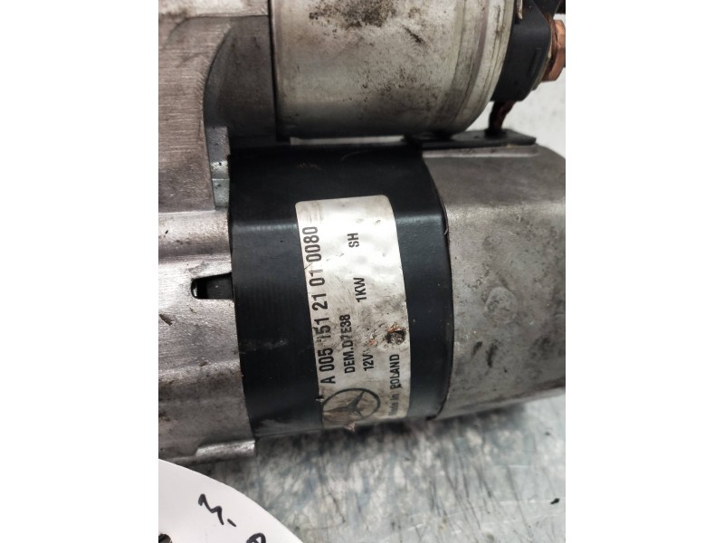 Recambio de motor arranque para mercedes clase a (w168) 160 (168.033) referencia OEM IAM D7E38 A00515121010080 