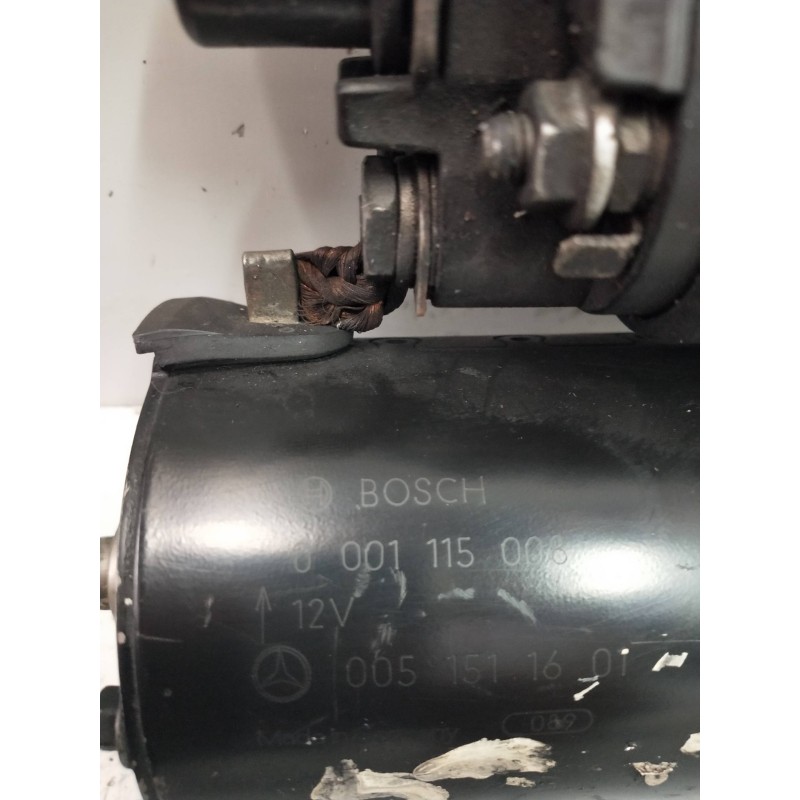 Recambio de motor arranque para mercedes clase a (w169) a 180 cdi (169.307) referencia OEM IAM 0001115008 BOSCH 