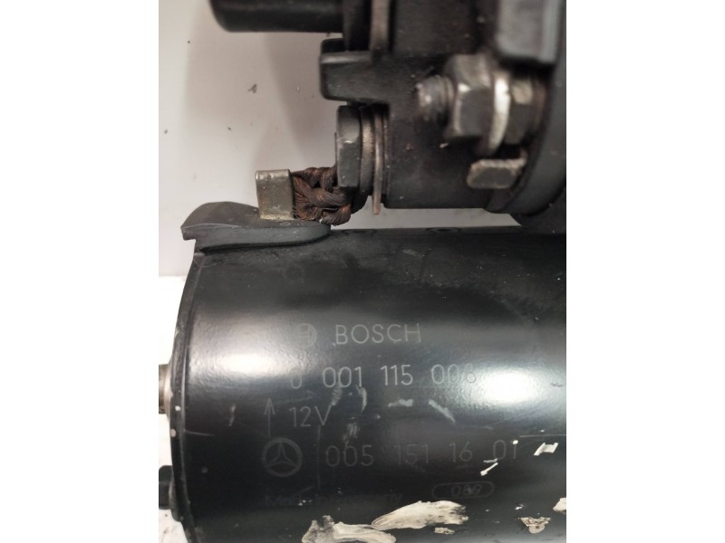 Recambio de motor arranque para mercedes clase a (w169) a 180 cdi (169.307) referencia OEM IAM 0001115008 BOSCH 