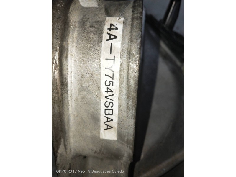 Recambio de caja cambios para subaru impreza g11 (gd/gg) 2.0 cat referencia OEM IAM 4A TY754VSBAA 