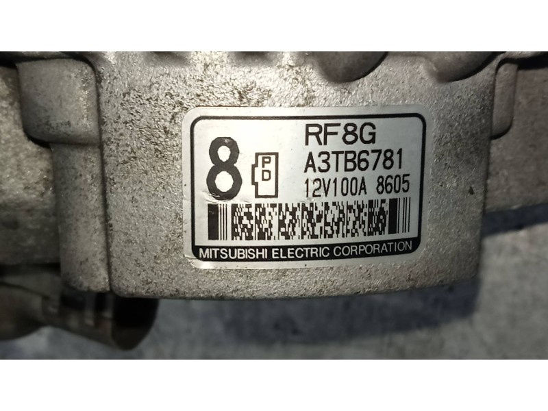 Recambio de alternador para mazda 6 kombi (gh) 2.0 crtd 140cv active sw referencia OEM IAM A3TB6781 RF8G 