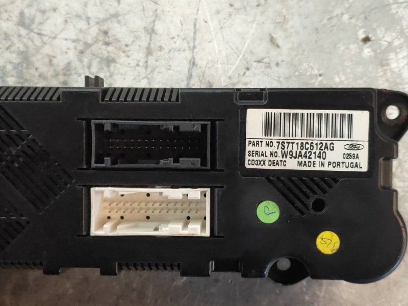 Recambio de mando calefaccion / aire acondicionado para ford mondeo ber. (ca2) titanium referencia OEM IAM 7S7T18C612AG  