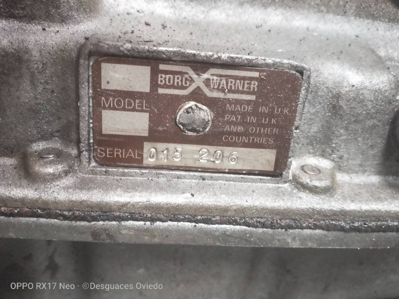 Recambio de caja cambios para volvo 244 referencia OEM IAM 015206  