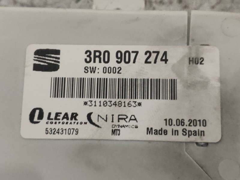 Recambio de modulo electronico para seat exeo st (3r5)(2009>) sport referencia OEM IAM 3R0907274  