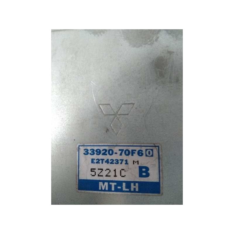 Recambio de centralita motor uce para suzuki alto sh 410 (ef) 1.0 cat referencia OEM IAM 3392070F60 E2T42371M B