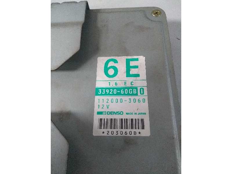 Recambio de centralita motor uce para suzuki baleno berlina sy (eg) 1.6 16v cat referencia OEM IAM 3392060GB0 1120003060 6E