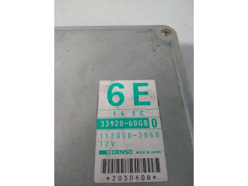 Recambio de centralita motor uce para suzuki baleno berlina sy (eg) referencia OEM IAM 3392060GB0 1120003060 6E