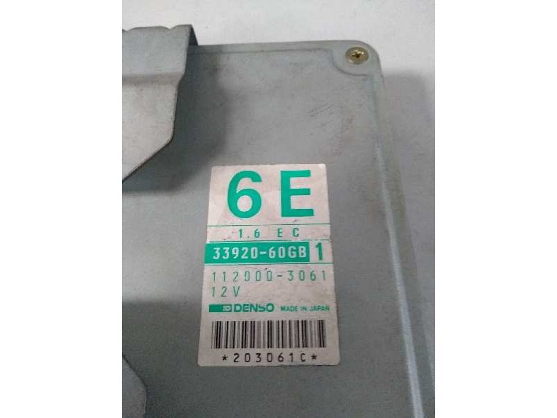 Recambio de centralita motor uce para suzuki baleno fam. sy (eg) 1.6 16v cat referencia OEM IAM 3392060GB1 1120003061 6E